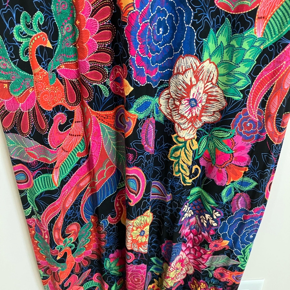 Johnny Was Vibrant Floral Maxi Dress - Picture 8 of 10